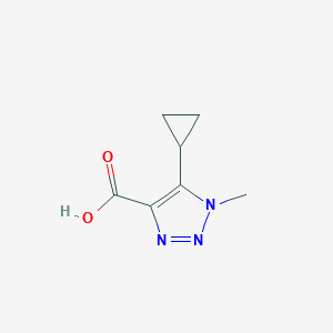 5-cyclopropyl-1-methyl-1H-1,2,3-triazole-4-carboxylic acid