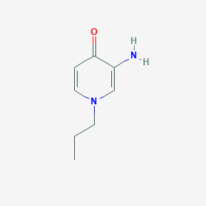 3-Amino-1-propyl-1,4-dihydropyridin-4-one