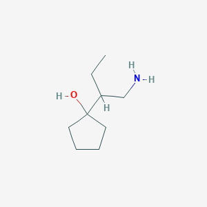 1-(1-Aminobutan-2-yl)cyclopentan-1-ol