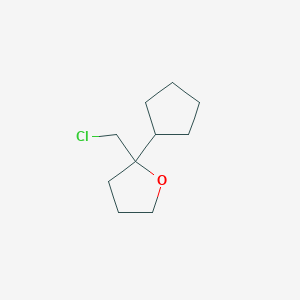 2-(Chloromethyl)-2-cyclopentyloxolane