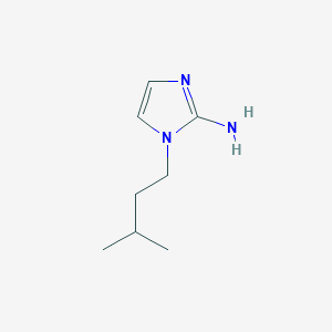 1-(3-Methylbutyl)-1H-imidazol-2-amine