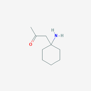 1-(1-Aminocyclohexyl)propan-2-one