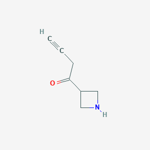 1-(Azetidin-3-yl)but-3-yn-1-one