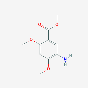 B1318014 Methyl 5-amino-2,4-dimethoxybenzoate CAS No. 70752-22-6