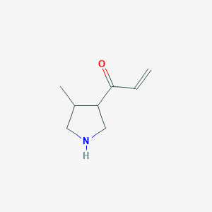 1-(4-Methylpyrrolidin-3-yl)prop-2-en-1-one