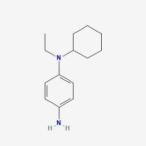 molecular formula C14H22N2 B1318023 N-1-环己基-N-1-乙基-1,4-苯二胺 CAS No. 105298-83-7