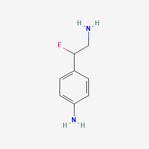 4-(2-Amino-1-fluoroethyl)aniline