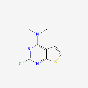 2-chloro-N,N-dimethylthieno[2,3-d]pyrimidin-4-amine