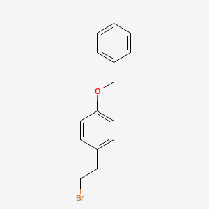 B1318078 1-(Benzyloxy)-4-(2-bromoethyl)benzene CAS No. 52446-52-3