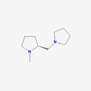 B1318087 (R)-N-Methyl-2-pyrrolidin-1-ylmethyl-pyrrolidine CAS No. 1217638-41-9