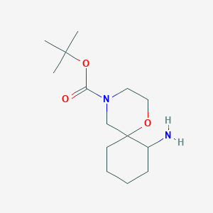 tert-Butyl 7-amino-1-oxa-4-azaspiro[5.5]undecane-4-carboxylate