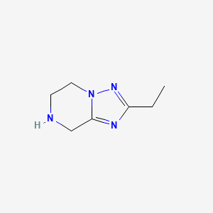 2-Ethyl-5H,6H,7H,8H-[1,2,4]triazolo[1,5-a]pyrazine