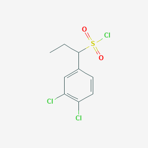 1-(3,4-Dichlorophenyl)propane-1-sulfonyl chloride