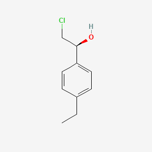 (1S)-2-chloro-1-(4-ethylphenyl)ethanol