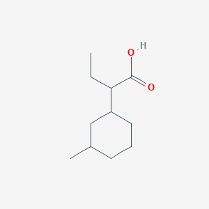 2-(3-Methylcyclohexyl)butanoic acid