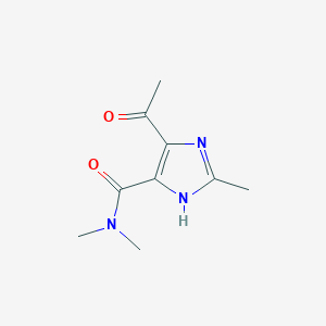 5-acetyl-N,N,2-trimethyl-1H-imidazole-4-carboxamide