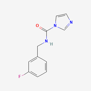 N-(3-fluorobenzyl)-1H-imidazole-1-carboxamide