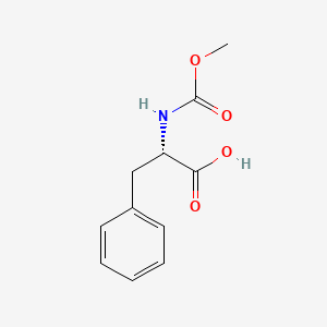 B1318108 N-Carbomethoxy-L-phenylalanine CAS No. 41844-91-1