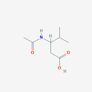 3-Acetamido-4-methylpentanoic acid