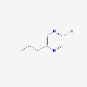 2-Bromo-5-propylpyrazine