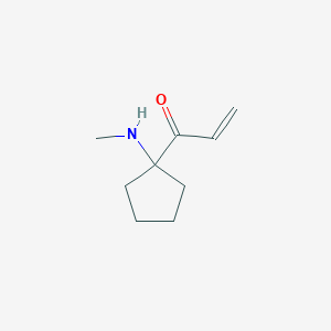 1-[1-(Methylamino)cyclopentyl]prop-2-en-1-one