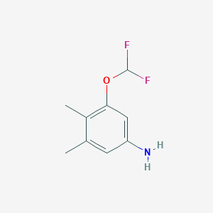 3-(Difluoromethoxy)-4,5-dimethylaniline