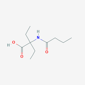 B131813 2-(Butanoylamino)-2-ethylbutanoic acid CAS No. 141745-60-0