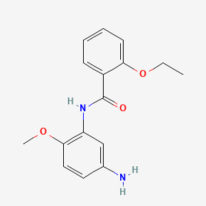 B1318138 N-(5-Amino-2-methoxyphenyl)-2-ethoxybenzamide CAS No. 954580-45-1