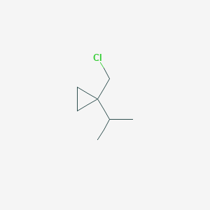 1-(Chloromethyl)-1-(propan-2-yl)cyclopropane