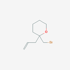 2-(Bromomethyl)-2-(prop-2-en-1-yl)oxane