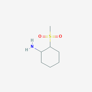 2-Methanesulfonylcyclohexan-1-amine