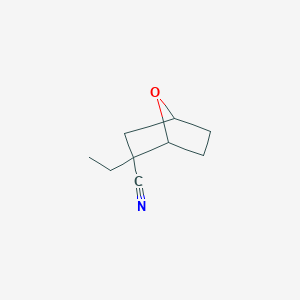 2-Ethyl-7-oxabicyclo[2.2.1]heptane-2-carbonitrile