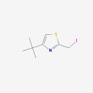 4-Tert-butyl-2-(iodomethyl)-1,3-thiazole