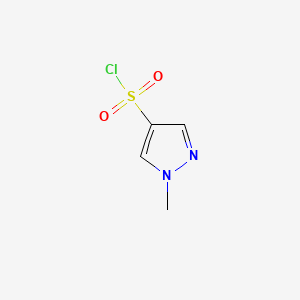 molecular formula C4H5ClN2O2S B1318193 1-甲基-1H-吡唑-4-磺酰氯 CAS No. 288148-34-5