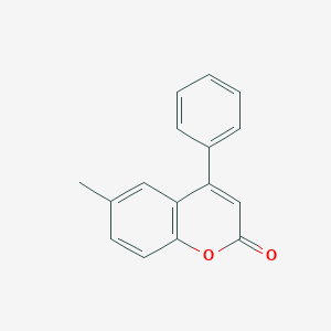 molecular formula C16H12O2 B131821 6-甲基-4-苯基香豆素 CAS No. 16299-22-2