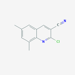 2-Chloro-6,8-dimethylquinoline-3-carbonitrile