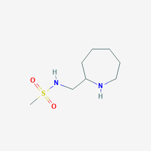 N-[(Azepan-2-yl)methyl]methanesulfonamide