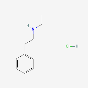 molecular formula C10H16ClN B1318281 Ethyl(2-phenylethyl)amine hydrochloride CAS No. 61185-89-5