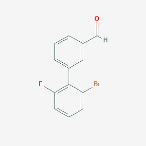 3-(2-Bromo-6-fluorophenyl)benzaldehyde