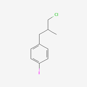 1-(3-Chloro-2-methylpropyl)-4-iodobenzene