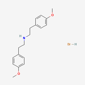 molecular formula C18H24BrNO2 B1318294 Bis(4-methoxyphenethyl)amine hydrobromide 