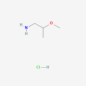 molecular formula C4H12ClNO B1318307 2-メトキシ-1-プロパンアミン塩酸塩 CAS No. 70807-90-8