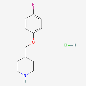 4-[(4-Fluorophenoxy)methyl]piperidine hydrochloride
