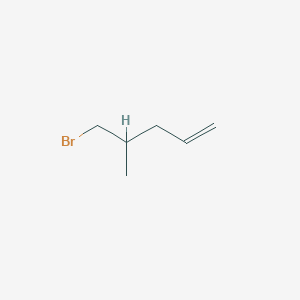 B13183294 1-Pentene, 5-bromo-4-methyl- CAS No. 89490-02-8