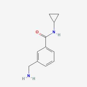 3-(Aminomethyl)-N-cyclopropylbenzamide