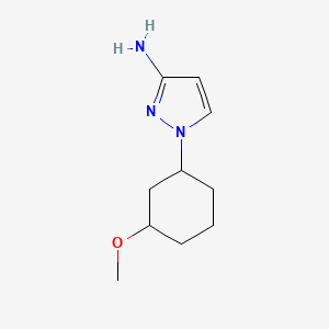 1-(3-methoxycyclohexyl)-1H-pyrazol-3-amine