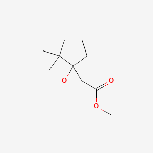 Methyl 4,4-dimethyl-1-oxaspiro[2.4]heptane-2-carboxylate