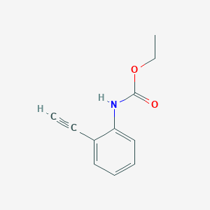 B131834 Ethyl (2-ethynylphenyl)carbamate CAS No. 148550-52-1