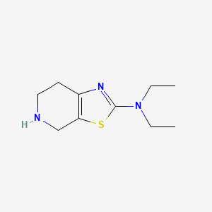 N,N-diethyl-4H,5H,6H,7H-[1,3]thiazolo[5,4-c]pyridin-2-amine