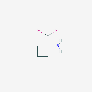 1-(Difluoromethyl)cyclobutan-1-amine